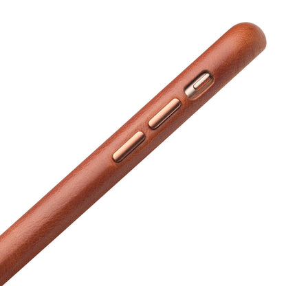 QIALINO Genuine Leather Coated PC Mobile Phone Back Cover for iPhone 8 Plus/7 Plus 5.5 inch