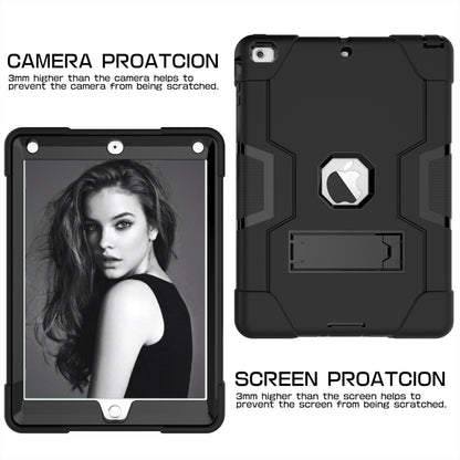 Cool PC + Silicone Hybrid Kickstand Tablet Casing Cover for iPad Air