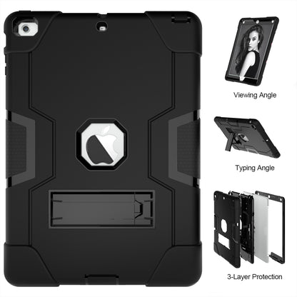 Cool PC + Silicone Hybrid Kickstand Tablet Casing Cover for iPad Air
