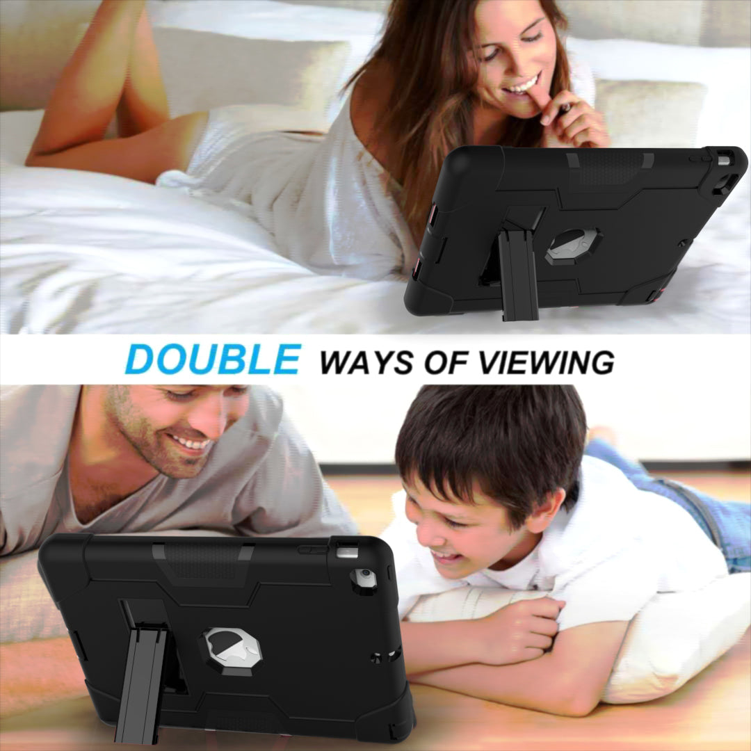 Cool PC + Silicone Hybrid Kickstand Tablet Casing Cover for iPad Air