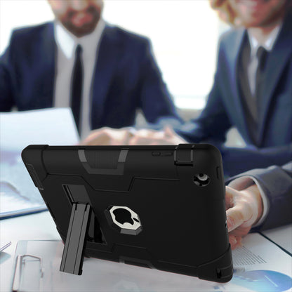 Cool PC + Silicone Hybrid Kickstand Tablet Casing Cover for iPad 4/3/2