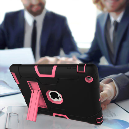 Cool PC + Silicone Hybrid Kickstand Tablet Casing Cover for iPad 4/3/2