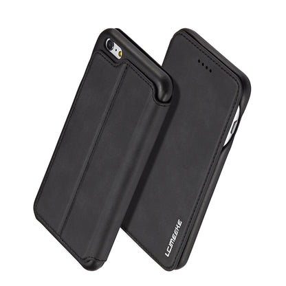 LC.IMEEKE for iPhone 6s Plus/6 Plus Retro Style Leather Card Holder Stand Case