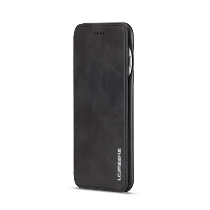 LC.IMEEKE for iPhone 6s Plus/6 Plus Retro Style Leather Card Holder Stand Case