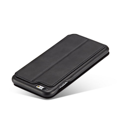 LC.IMEEKE for iPhone 6s Plus/6 Plus Retro Style Leather Card Holder Stand Case