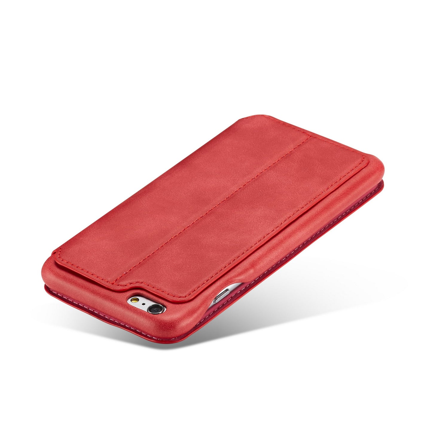 LC.IMEEKE for iPhone 6s Plus/6 Plus Retro Style Leather Card Holder Stand Case