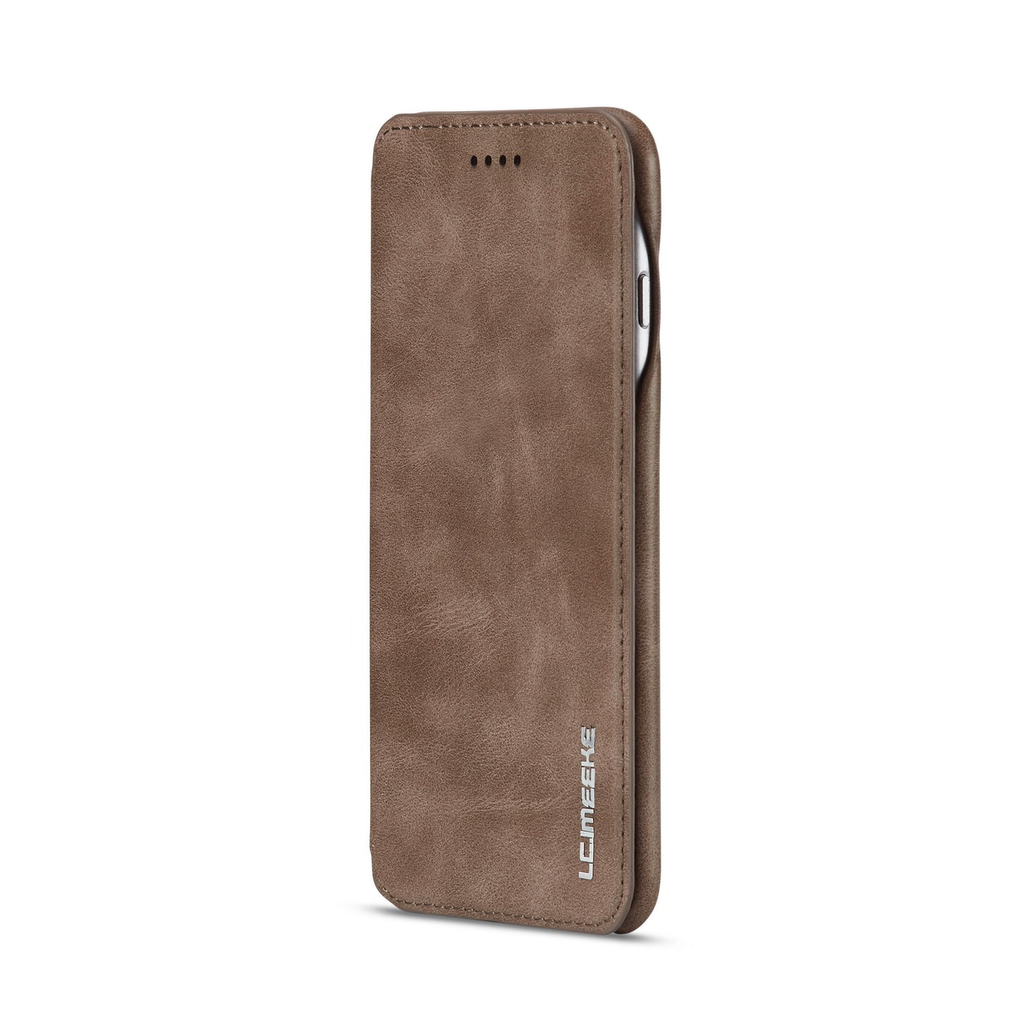 LC.IMEEKE for iPhone 6s Plus/6 Plus Retro Style Leather Card Holder Stand Case