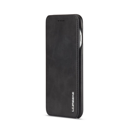 LC.IMEEKE Retro Style Leather Card Slot Bracket Case for iPhone 8 Plus/7 Plus