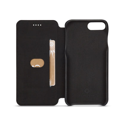 LC.IMEEKE Retro Style Leather Card Slot Bracket Case for iPhone 8 Plus/7 Plus