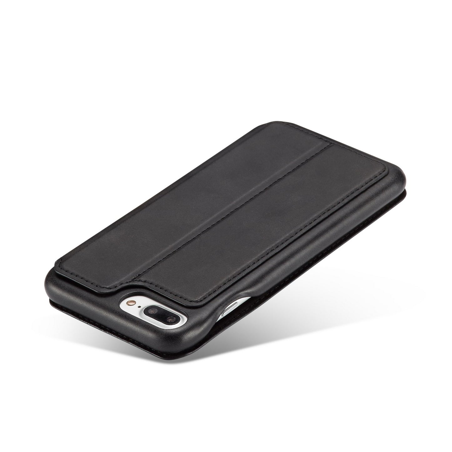 LC.IMEEKE Retro Style Leather Card Slot Bracket Case for iPhone 8 Plus/7 Plus