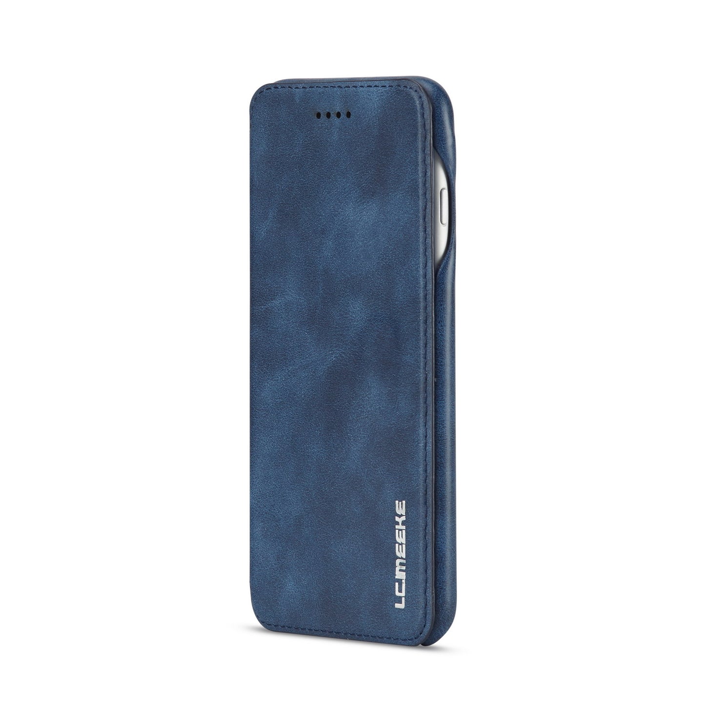 LC.IMEEKE Retro Style Leather Card Slot Bracket Case for iPhone 8 Plus/7 Plus
