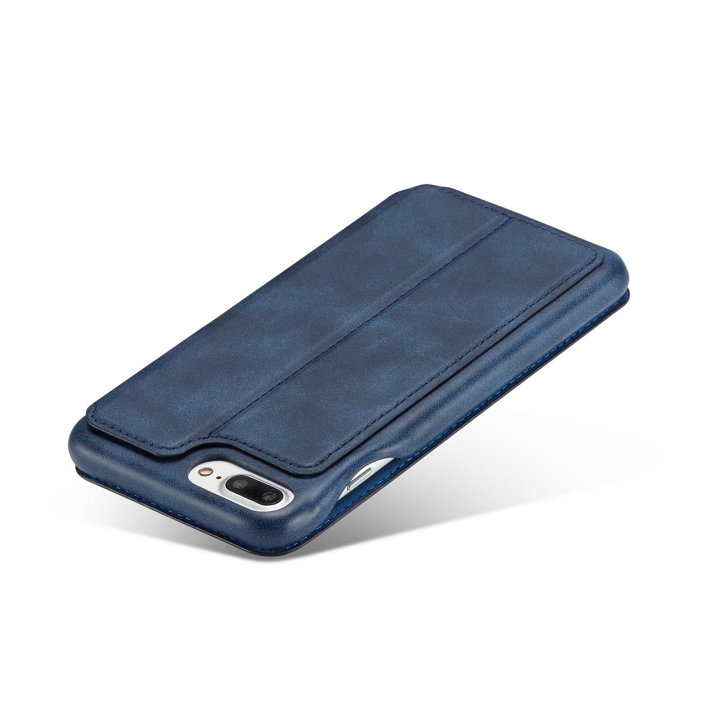 LC.IMEEKE Retro Style Leather Card Slot Bracket Case for iPhone 8 Plus/7 Plus