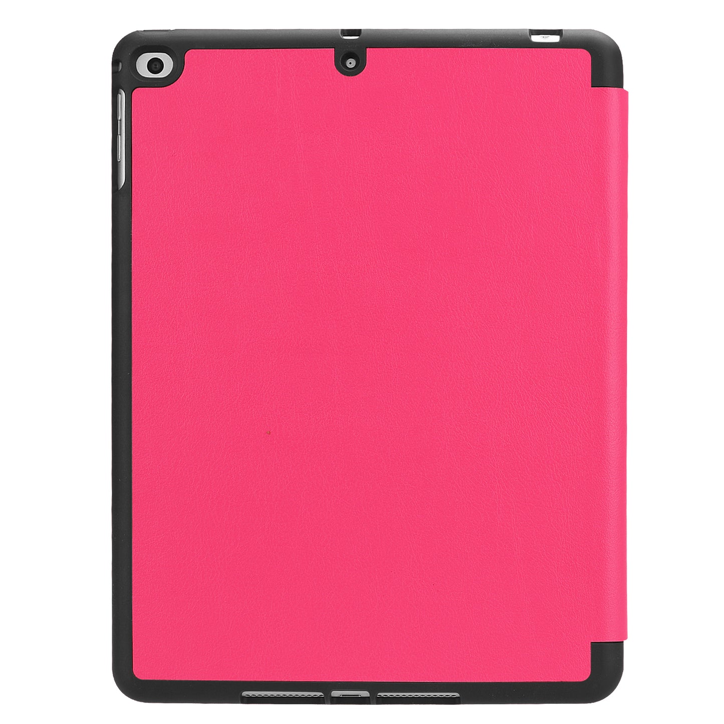 Tri-fold Stand Smart Leather Tablet Protective Casing with Pen Slot for iPad 9.7-inch (2018) / 9.7-inch (2017)
