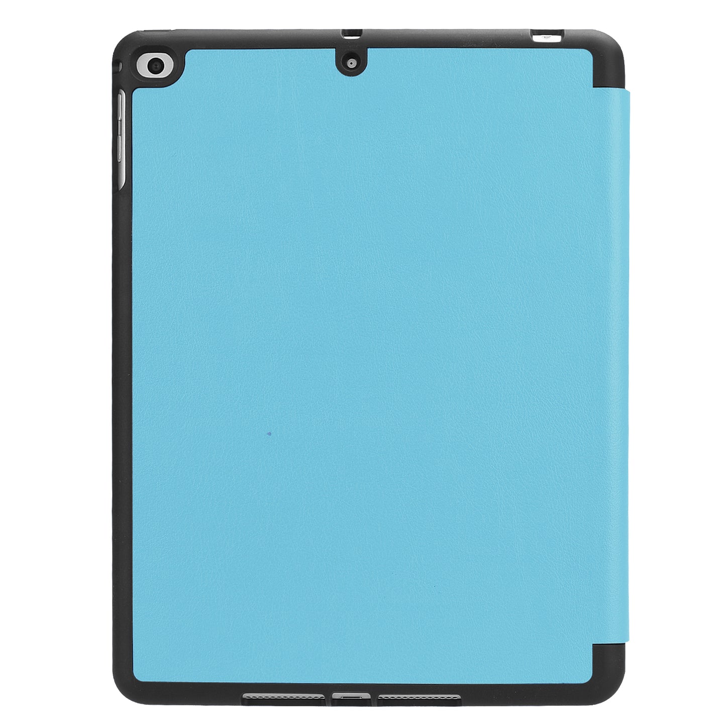 Tri-fold Stand Smart Leather Tablet Protective Casing with Pen Slot for iPad 9.7-inch (2018) / 9.7-inch (2017)