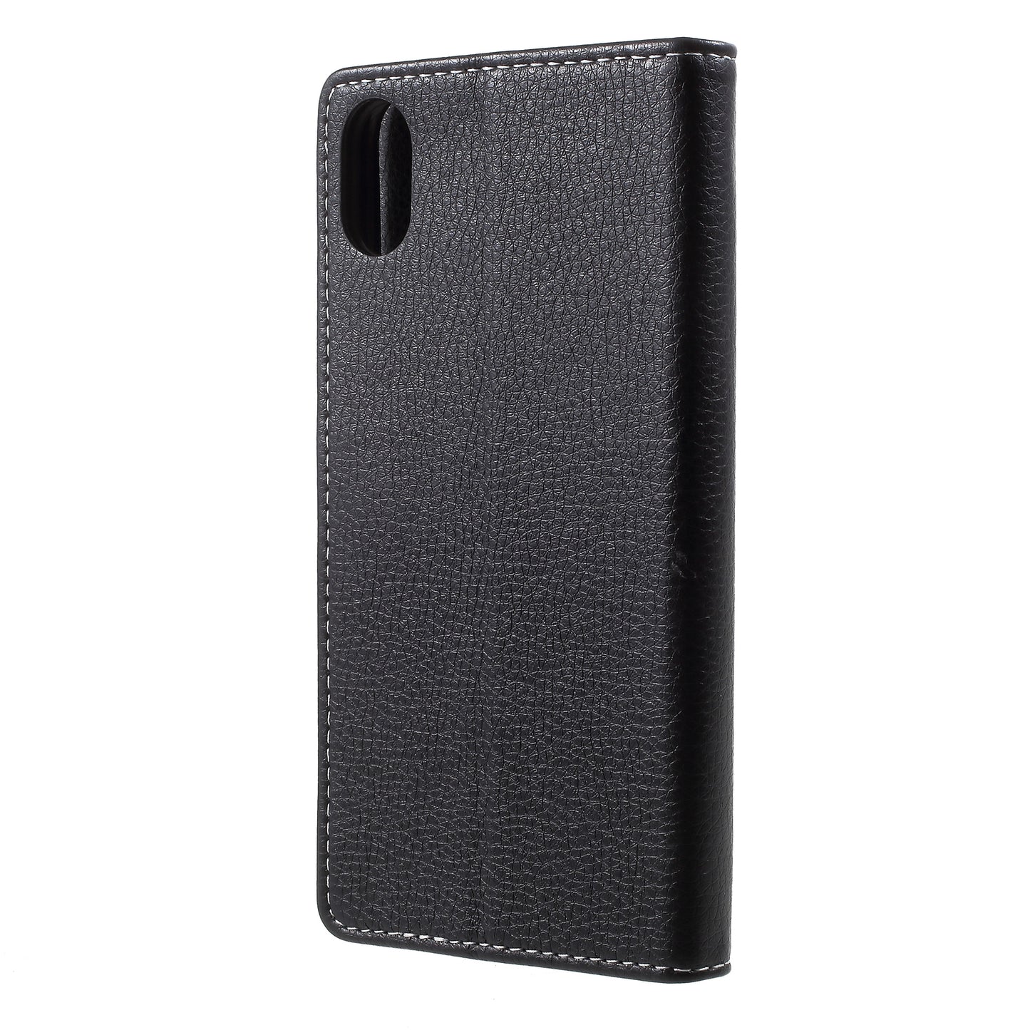 Litchi Texture Wallet Stand Leather Mobile Shell Case for iPhone XR 6.1 inch