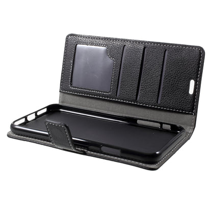Litchi Texture Wallet Stand Leather Mobile Shell Case for iPhone XR 6.1 inch