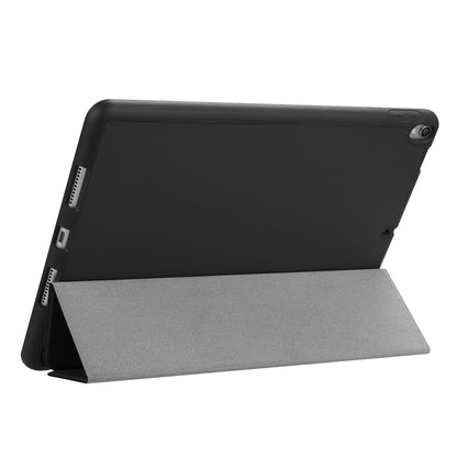 Slim Shockproof Case for iPad Air 10.5 (2019) / Pro 10.5 (2017) PU Leather Tablet Cover Tri-fold Stand Protector with Pen Slot
