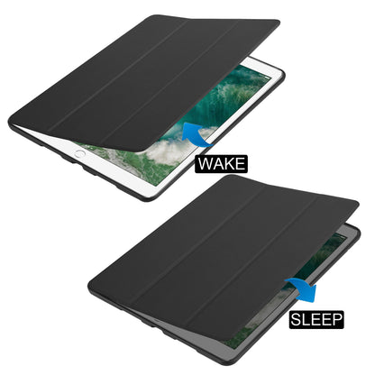 Slim Shockproof Case for iPad Air 10.5 (2019) / Pro 10.5 (2017) PU Leather Tablet Cover Tri-fold Stand Protector with Pen Slot