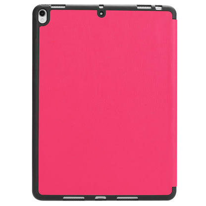 Slim Shockproof Case for iPad Air 10.5 (2019) / Pro 10.5 (2017) PU Leather Tablet Cover Tri-fold Stand Protector with Pen Slot