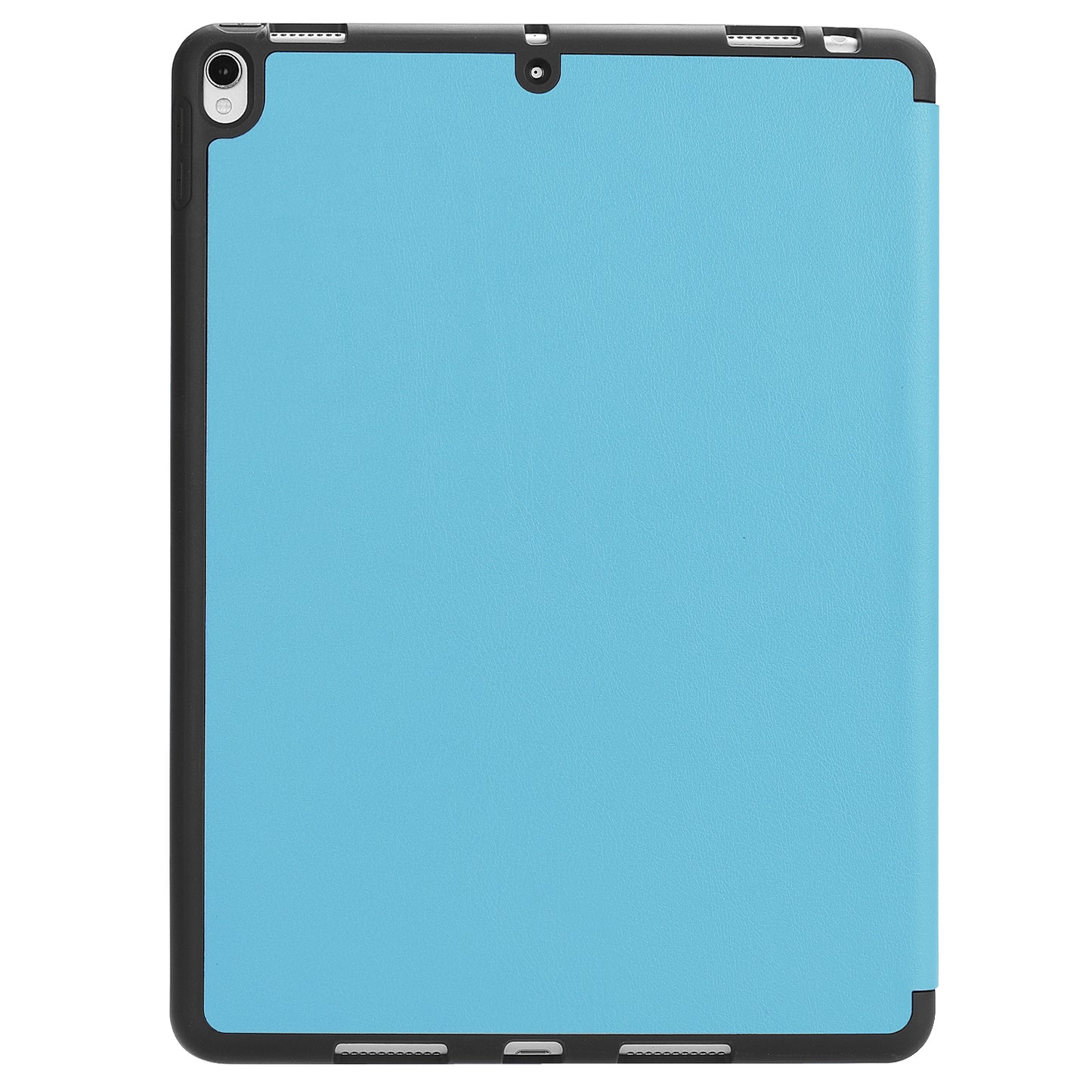 Slim Shockproof Case for iPad Air 10.5 (2019) / Pro 10.5 (2017) PU Leather Tablet Cover Tri-fold Stand Protector with Pen Slot