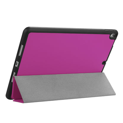 Slim Shockproof Case for iPad Air 10.5 (2019) / Pro 10.5 (2017) PU Leather Tablet Cover Tri-fold Stand Protector with Pen Slot