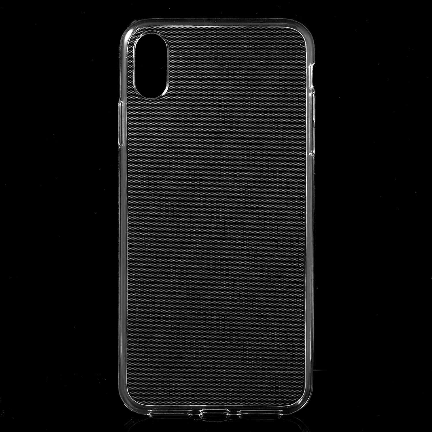 Clear Soft TPU Gel Cover with Non-slip Inner for iPhone XS Max 6.5 inch