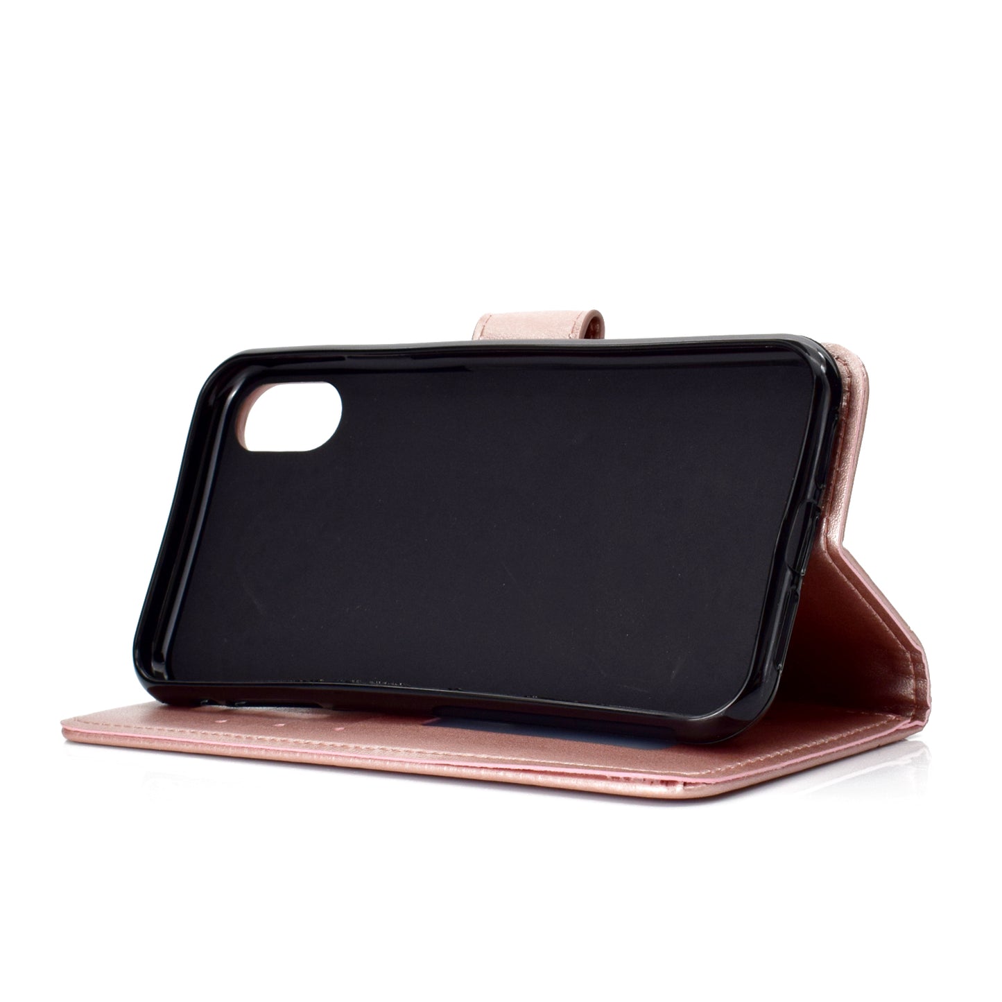 Imprinted Mandala Pattern Wallet Leather Case for iPhone XS Max 6.5 inch
