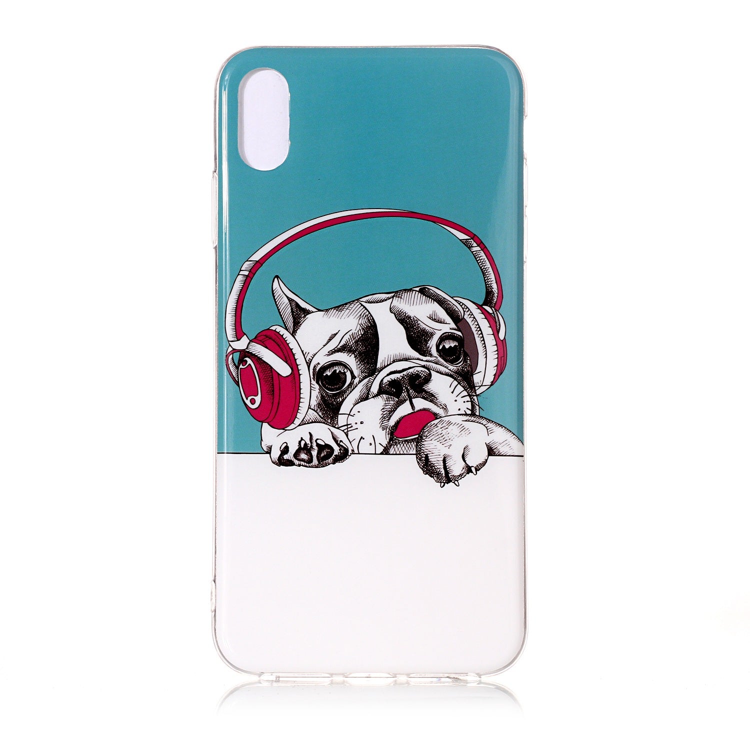 Luminous Patterned IMD TPU Back Cover Shell for iPhone XR 6.1 inch