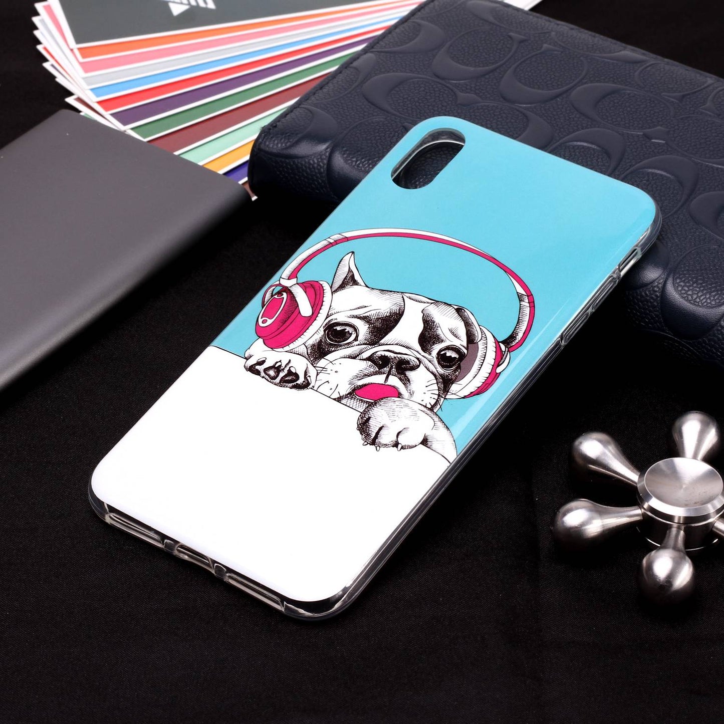 Luminous Patterned IMD TPU Back Cover Shell for iPhone XR 6.1 inch