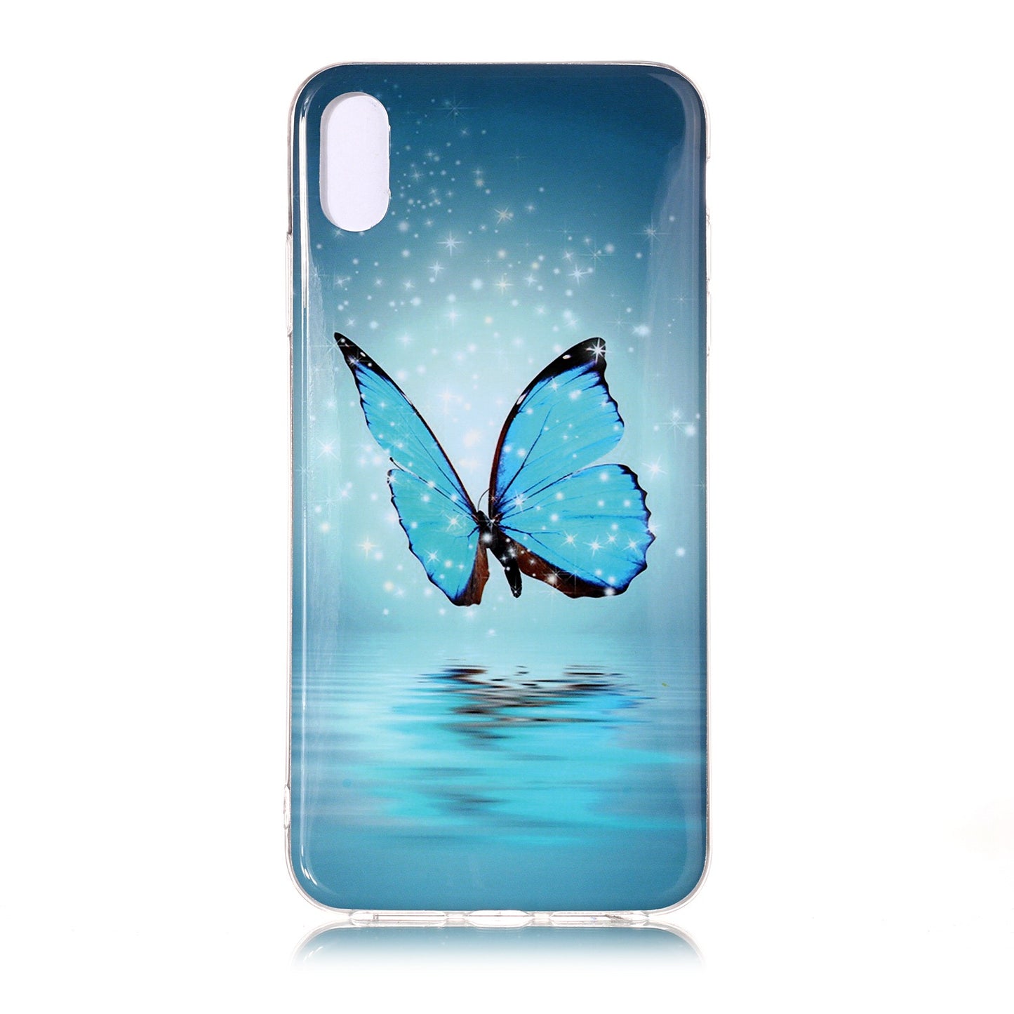 Luminous Patterned IMD TPU Back Cover Shell for iPhone XR 6.1 inch