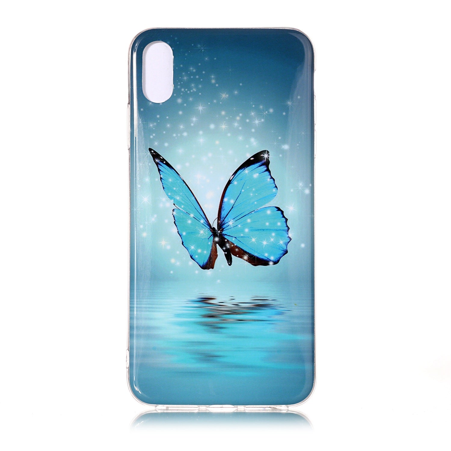 Luminous Patterned IMD TPU Back Cover Shell for iPhone XR 6.1 inch