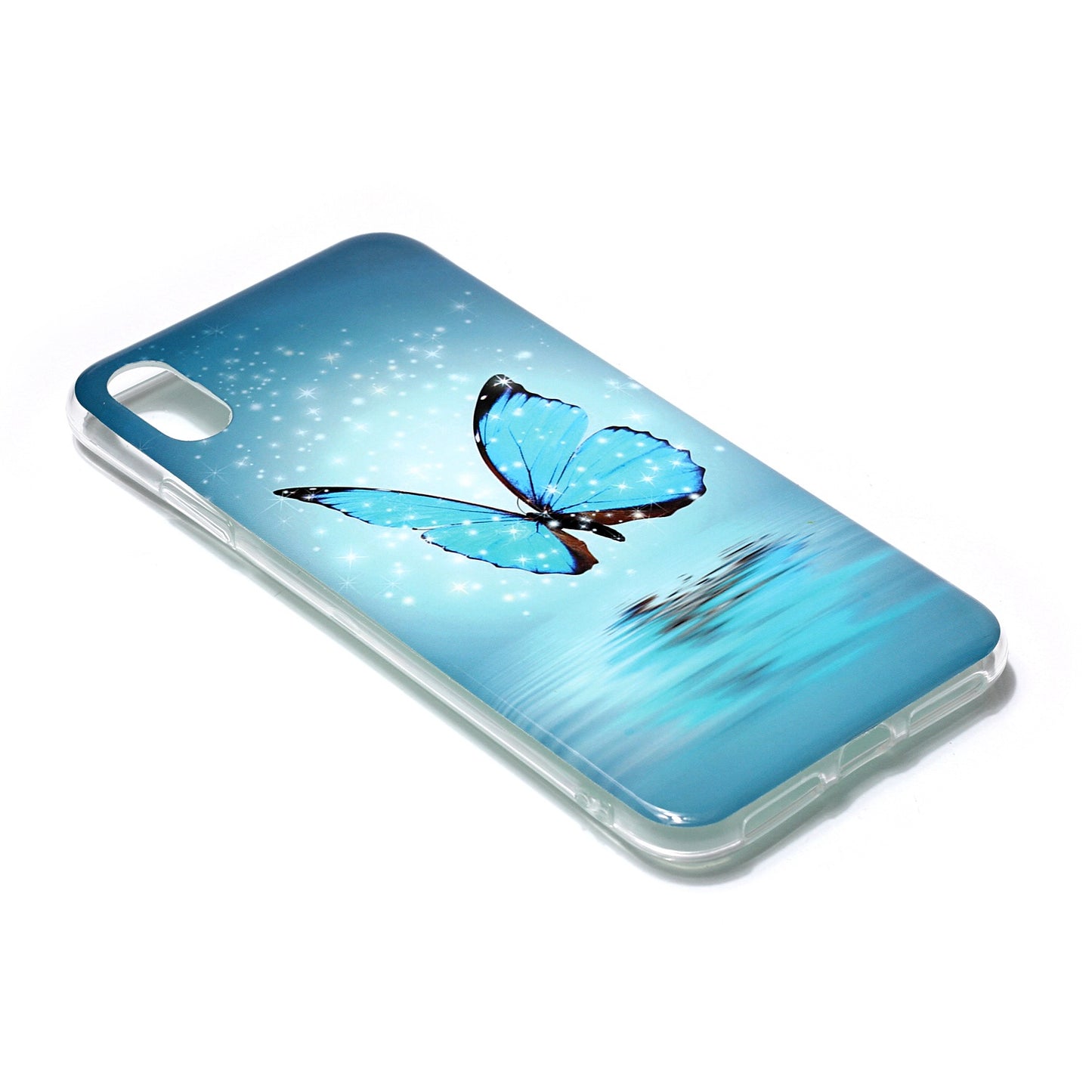 Luminous Patterned IMD TPU Back Cover Shell for iPhone XR 6.1 inch