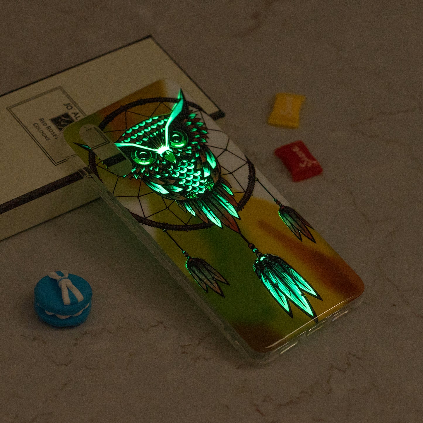 Luminous Patterned IMD TPU Back Cover Shell for iPhone XR 6.1 inch
