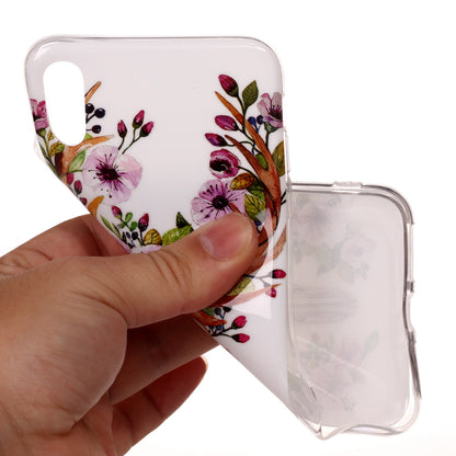 Luminous Patterned IMD TPU Back Cover Shell for iPhone XR 6.1 inch