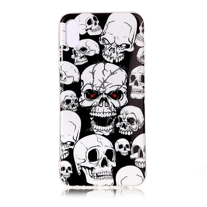 Luminous Patterned IMD TPU Back Cover Shell for iPhone XR 6.1 inch