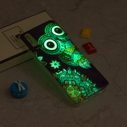 Luminous Patterned IMD TPU Back Cover Shell for iPhone XR 6.1 inch
