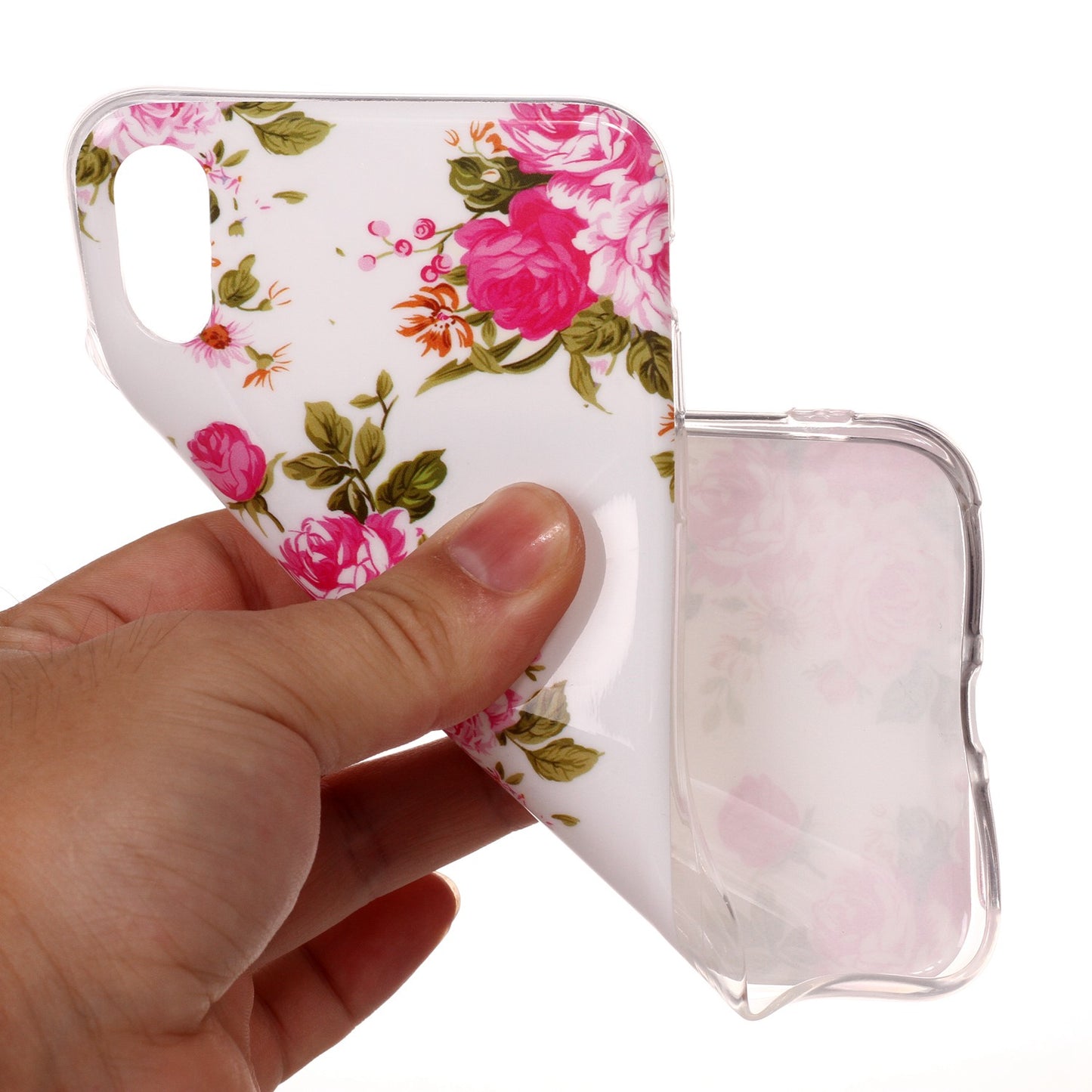 Noctilucent IMD TPU Back Case for iPhone XS Max 6.5 inch