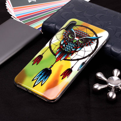 Noctilucent IMD TPU Back Case for iPhone XS Max 6.5 inch