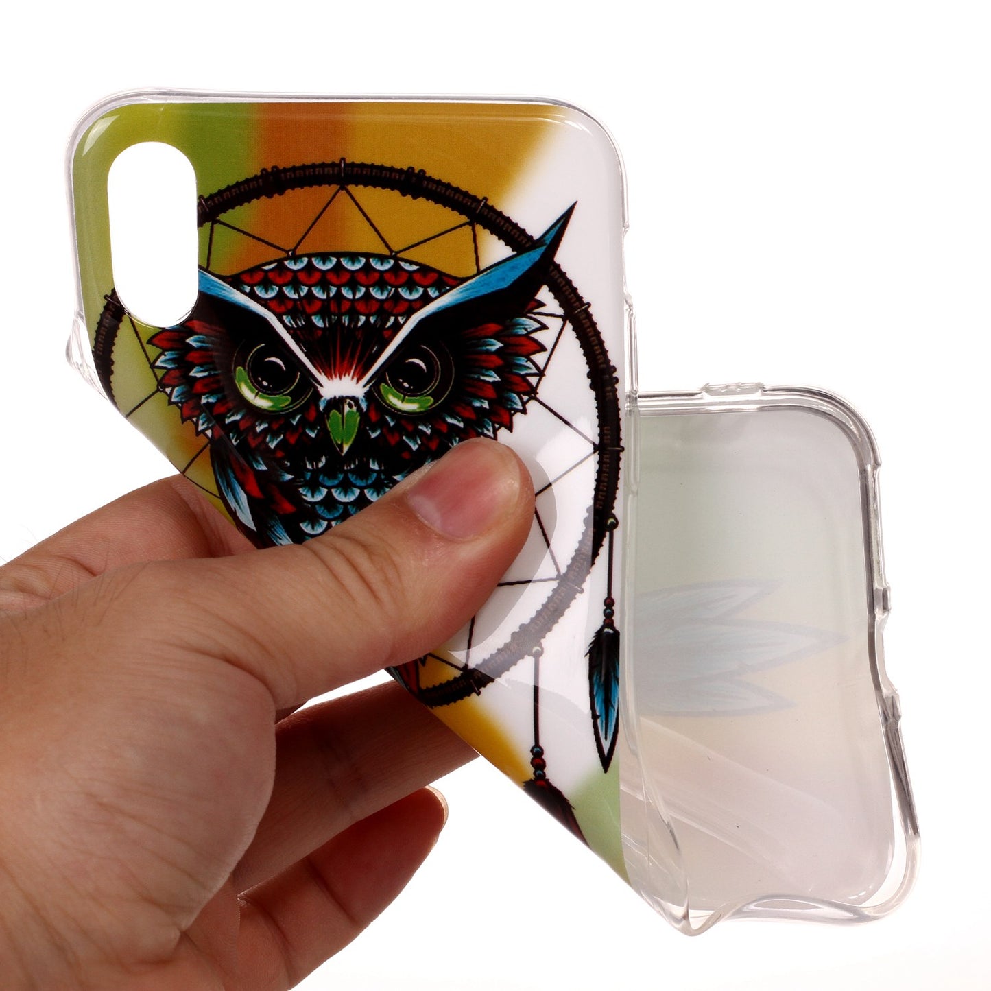 Noctilucent IMD TPU Back Case for iPhone XS Max 6.5 inch