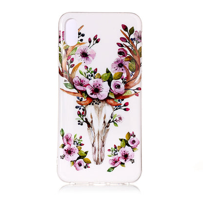 Noctilucent IMD TPU Back Case for iPhone XS Max 6.5 inch