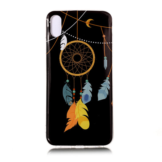 Noctilucent IMD TPU Back Case for iPhone XS Max 6.5 inch