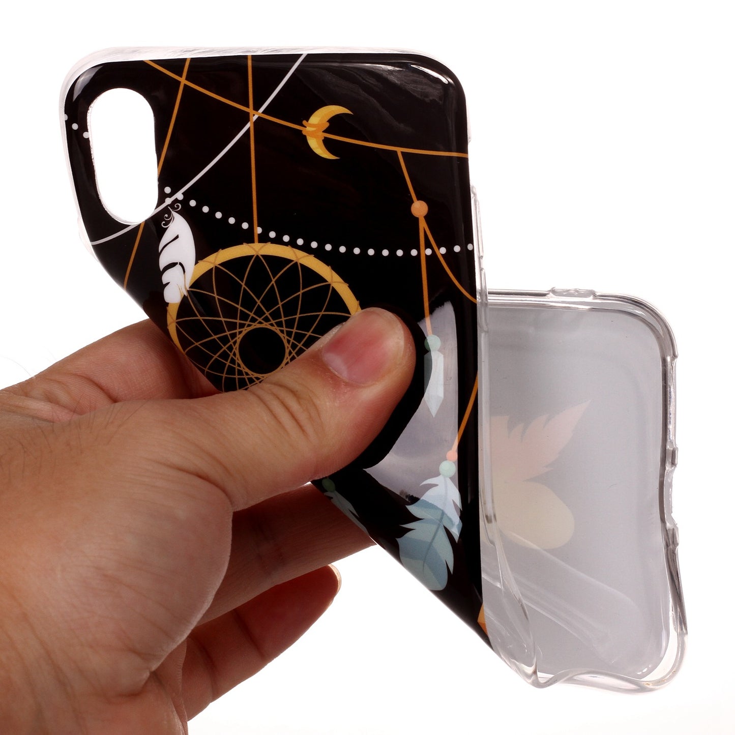 Noctilucent IMD TPU Back Case for iPhone XS Max 6.5 inch