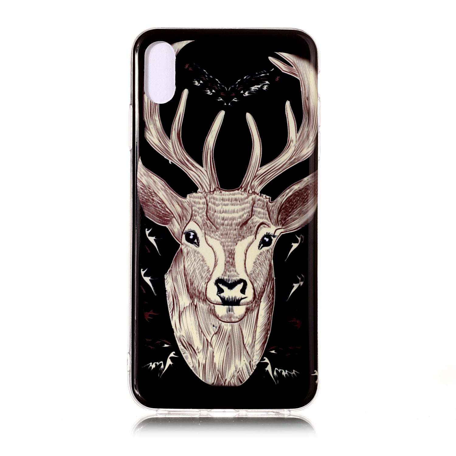 Noctilucent IMD TPU Back Case for iPhone XS Max 6.5 inch