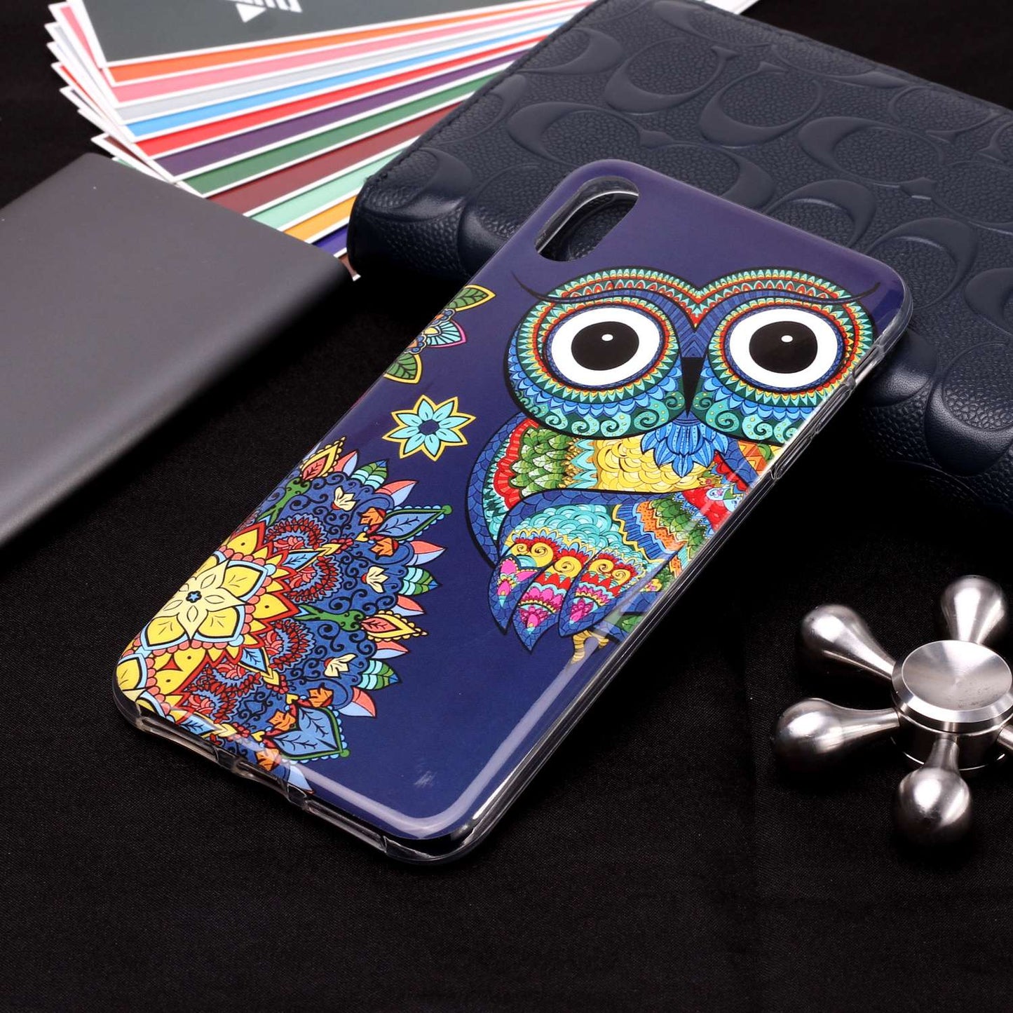 Noctilucent IMD TPU Back Case for iPhone XS Max 6.5 inch