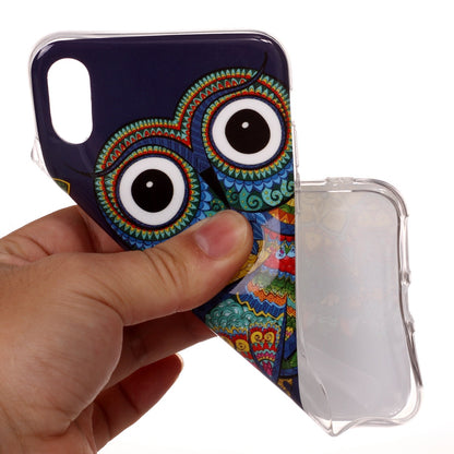 Noctilucent IMD TPU Back Case for iPhone XS Max 6.5 inch