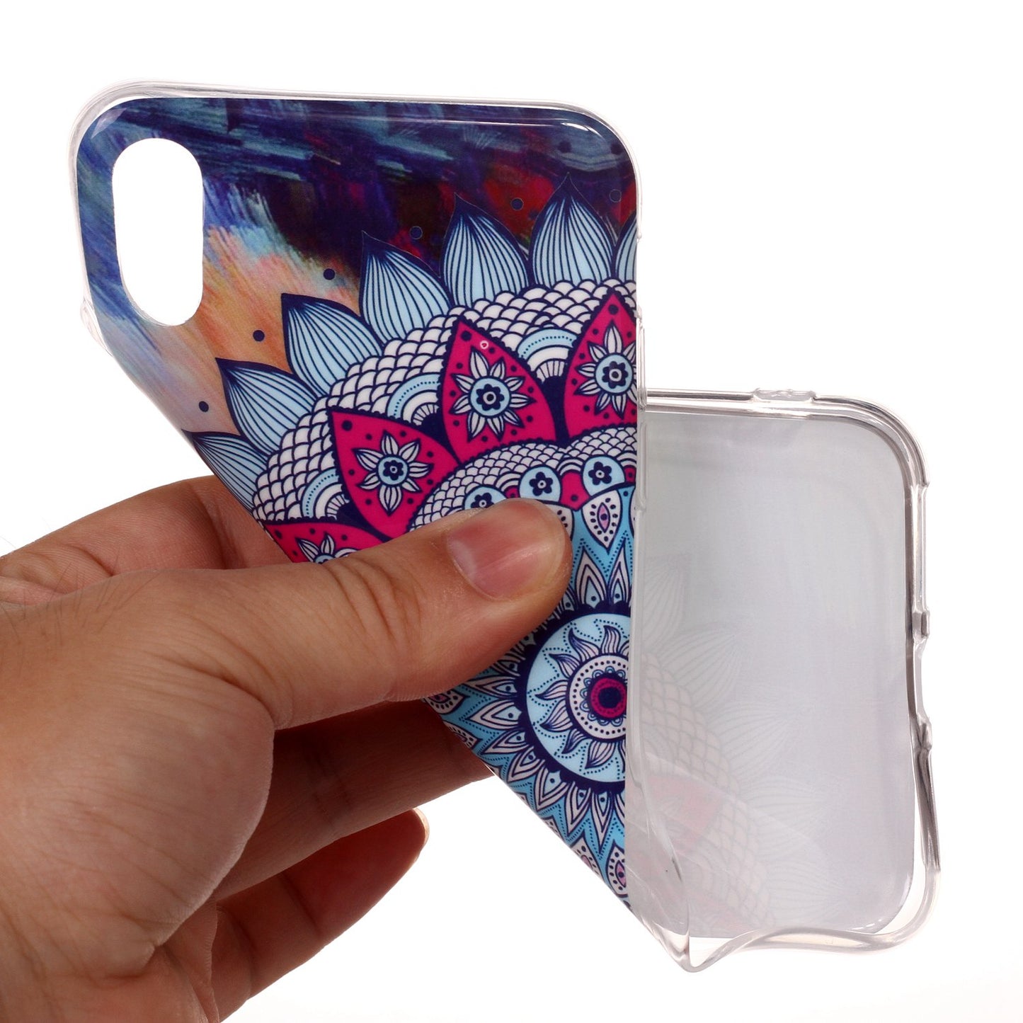 Noctilucent IMD TPU Back Case for iPhone XS Max 6.5 inch