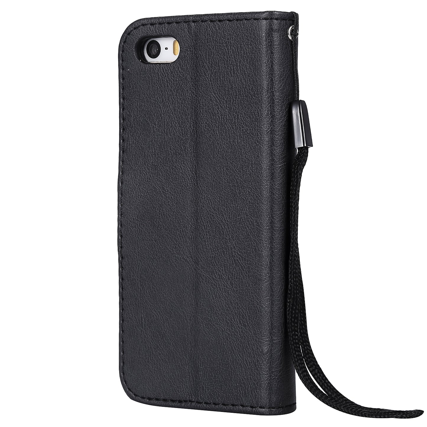 KT Leather Series-2 Wallet Leather Stand  Case for iPhone SE/5s/5