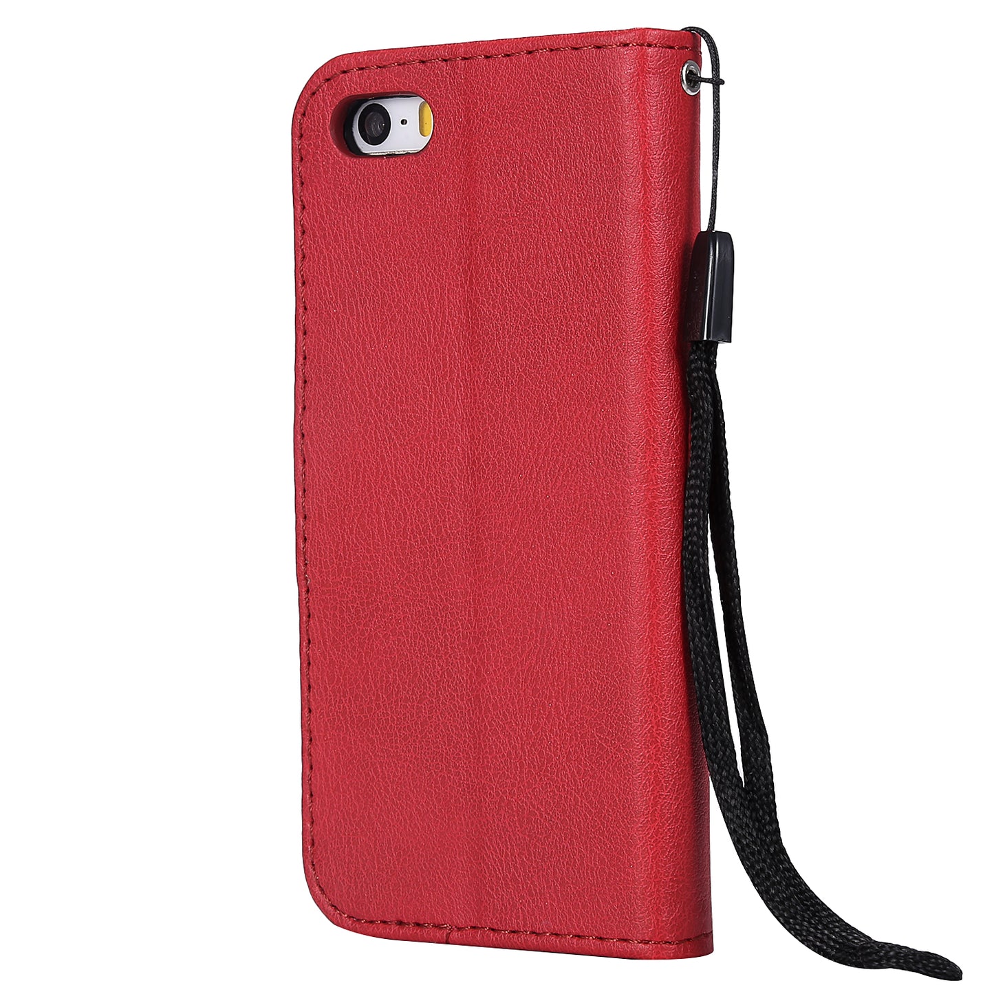 KT Leather Series-2 Wallet Leather Stand  Case for iPhone SE/5s/5