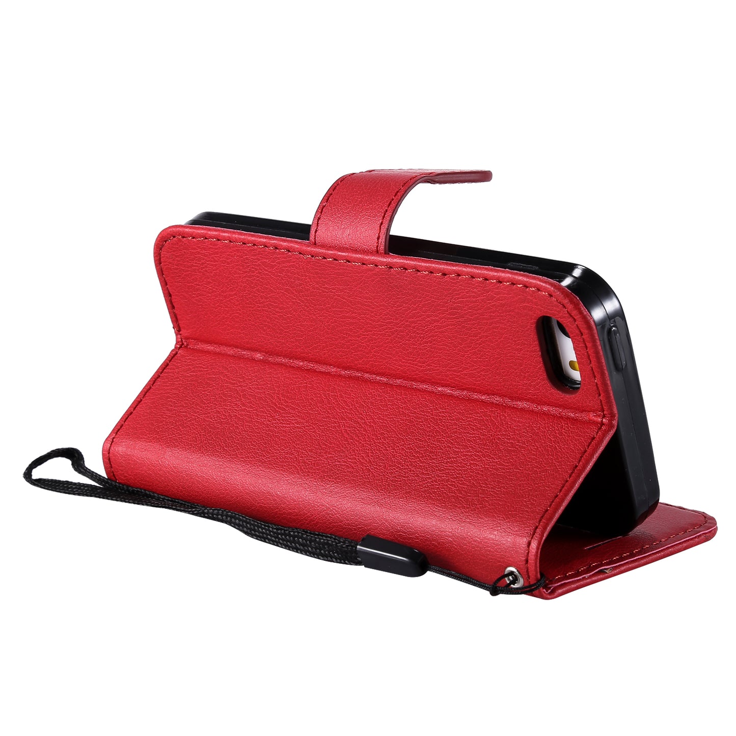 KT Leather Series-2 Wallet Leather Stand  Case for iPhone SE/5s/5