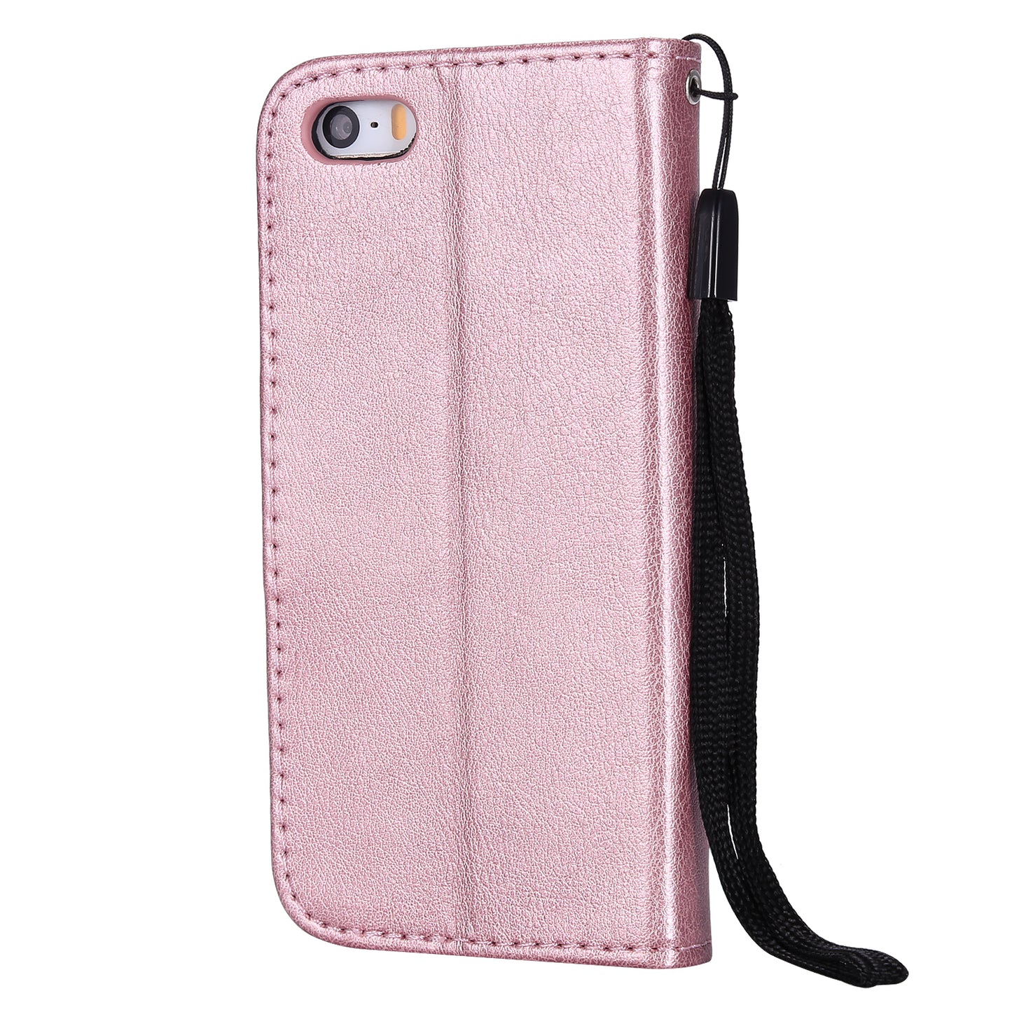 KT Leather Series-2 Wallet Leather Stand  Case for iPhone SE/5s/5